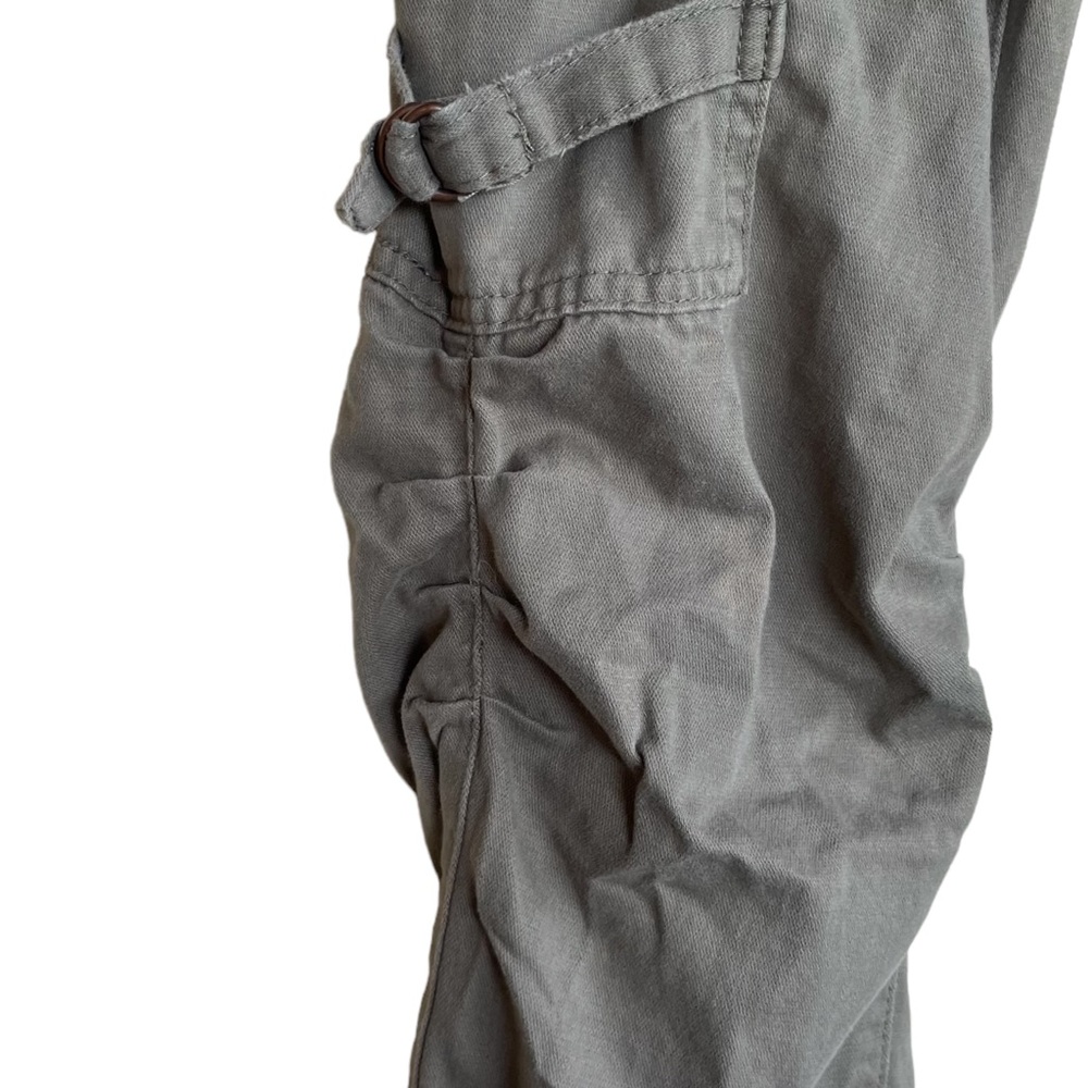 Da-nang low rise cargo pants in olive green Y2K - Picture 3 of 15